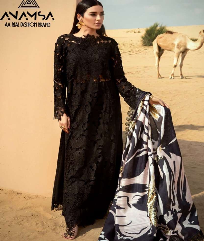 NEW LAUNCHING Semi Stitched 419 by Anamsa